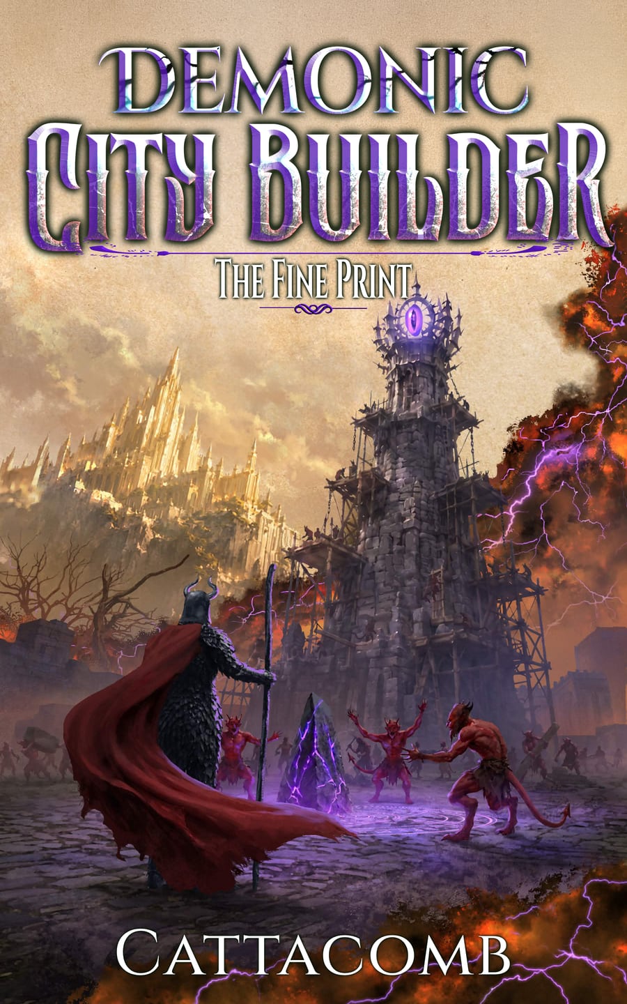 Demonic City Builder: The Fine Print — Book 1 cover
